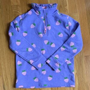 Beaufort Bonnet Purple Strawberry Quarter-Zip Pullover 6